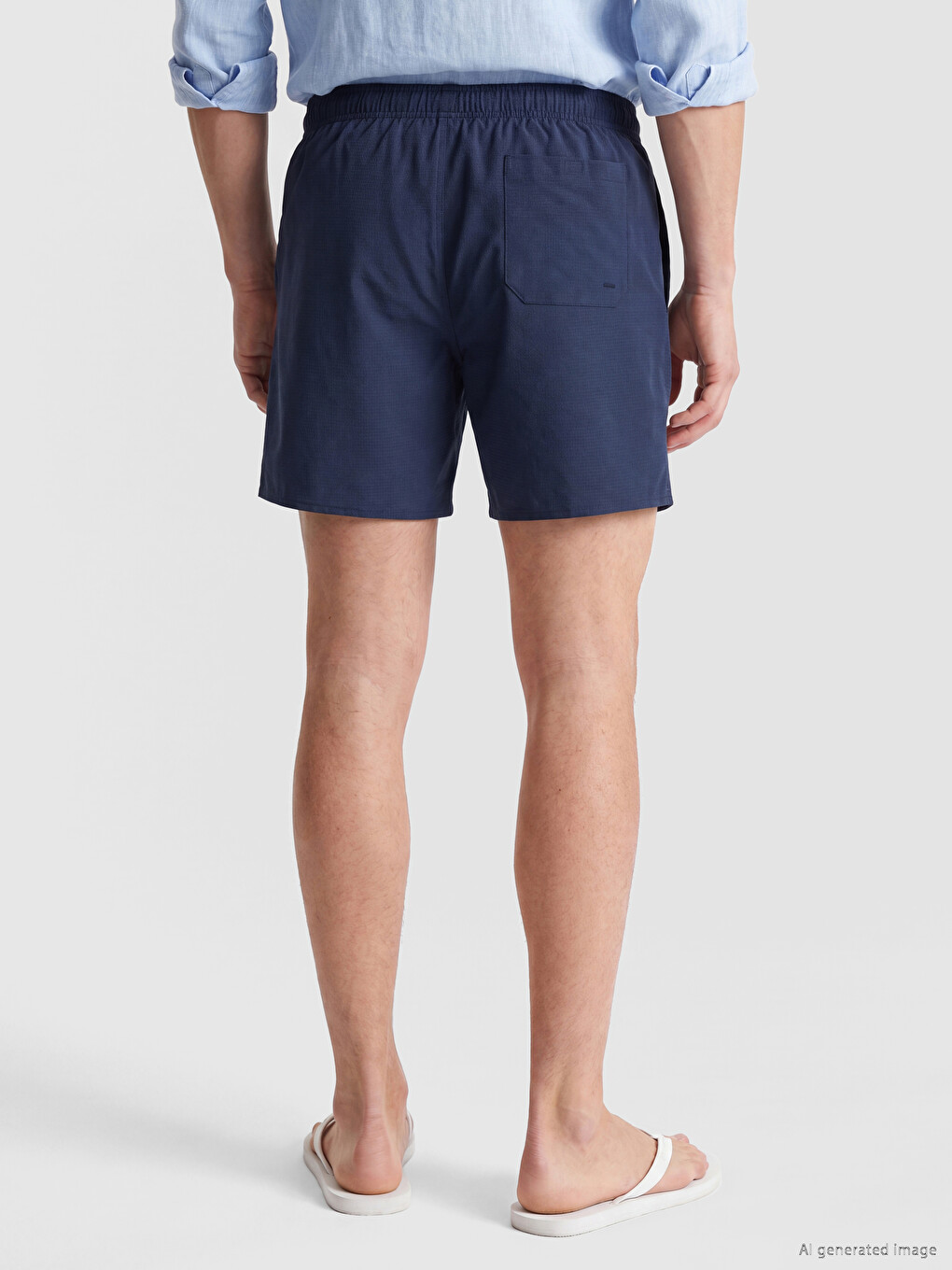 Short Los Angeles Printed Men's Swimming Shorts-3