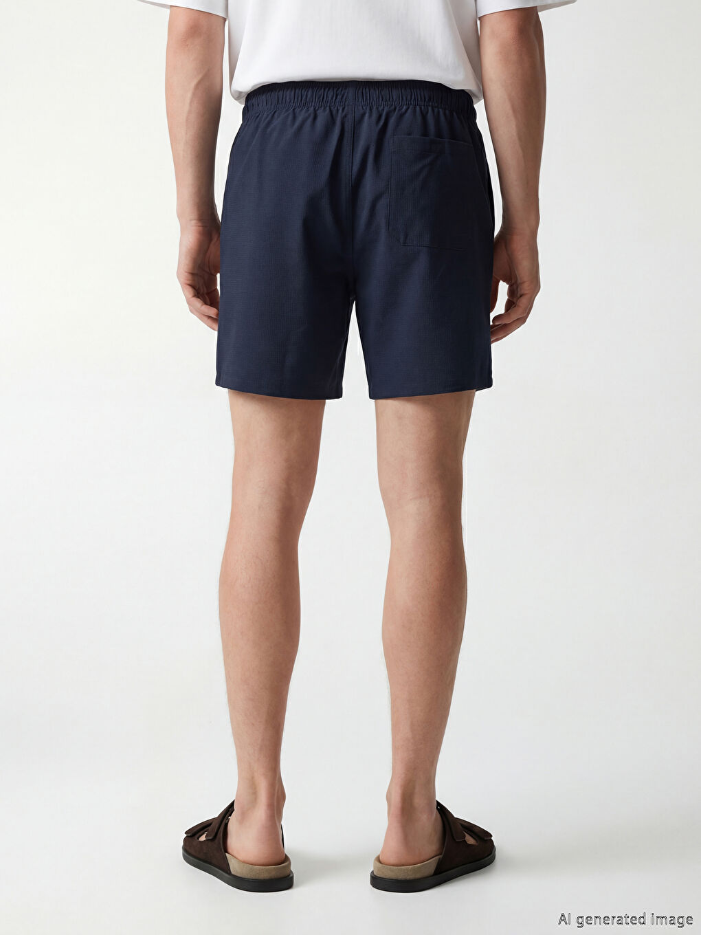 Lacivert Baskılı Erkek Pijama Takımı-1