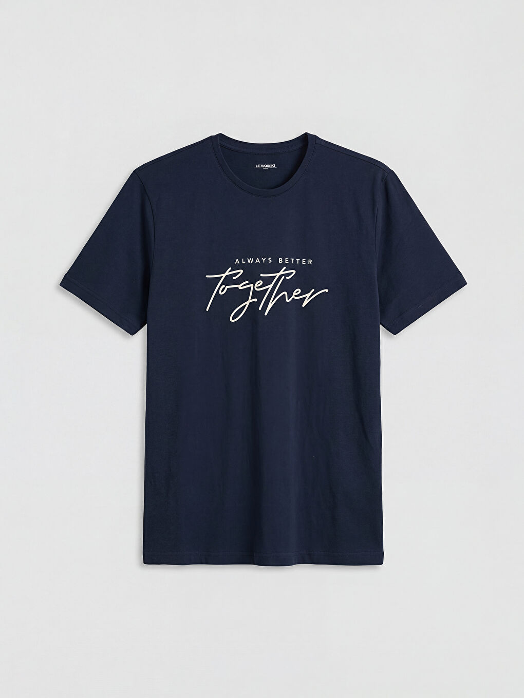 Lacivert Baskılı Erkek Pijama Takımı-5