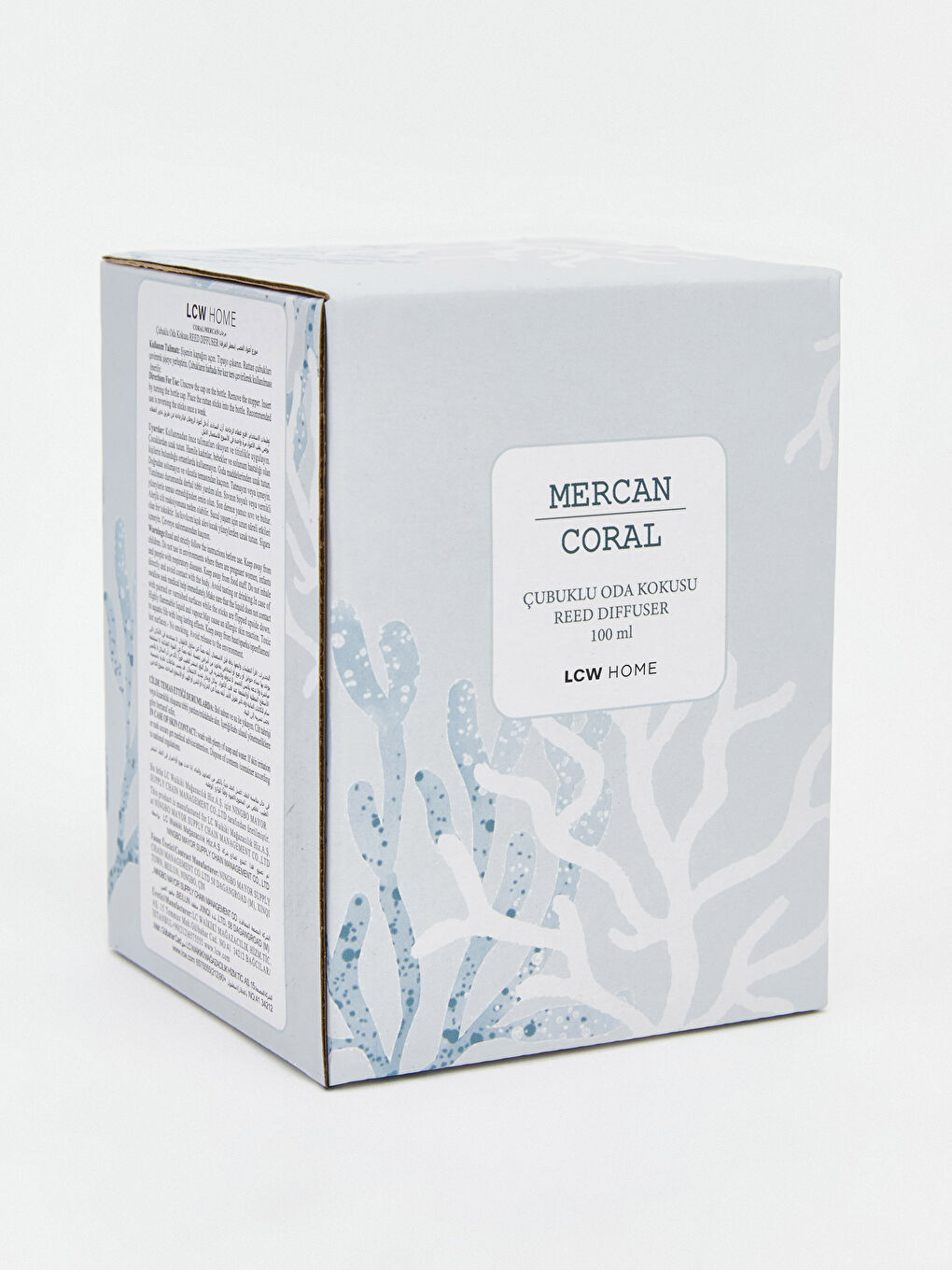 Mercan Figürlü Cam Şişe Oda Kokusu 100 ml-2