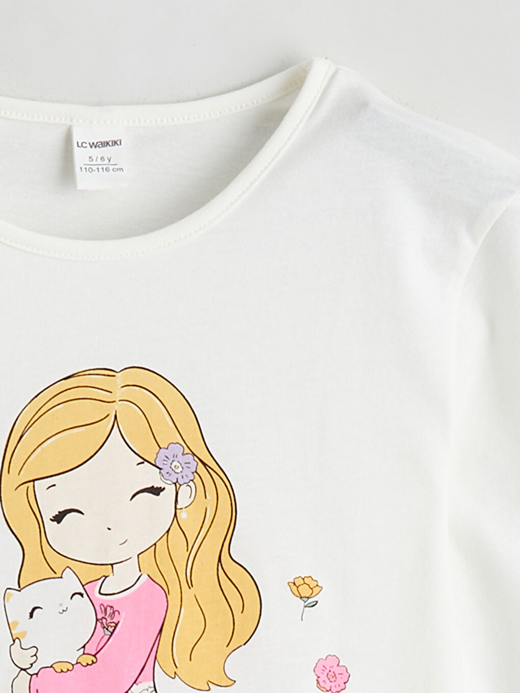 SVETLO BEŽ Majica Devojka-1