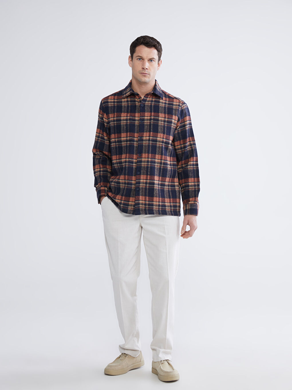 Man BEIGE Chino Trousers