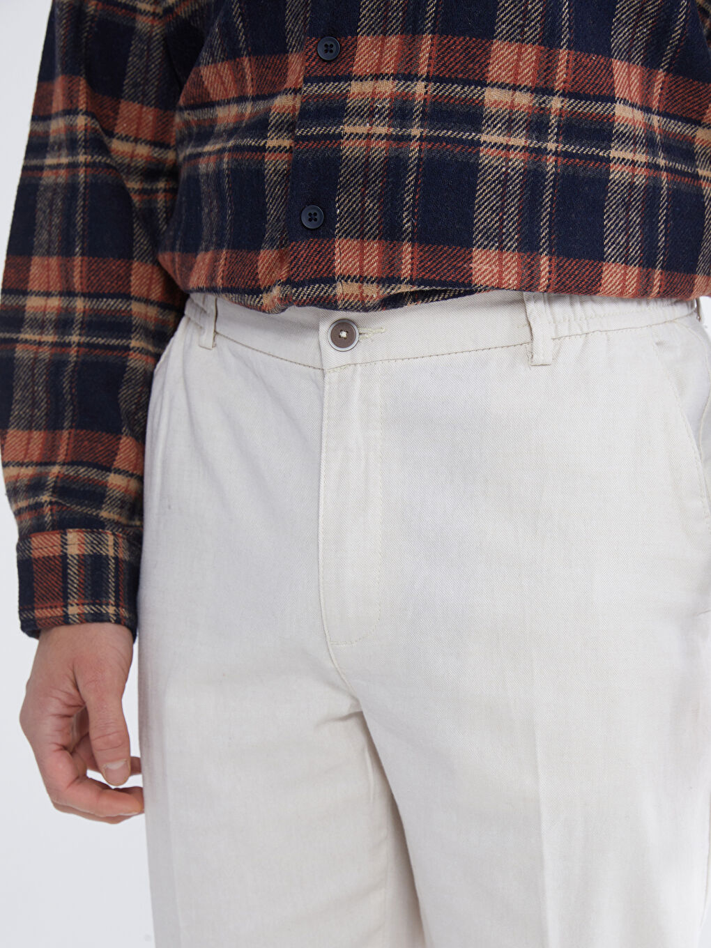 Man BEIGE Chino Trousers-2