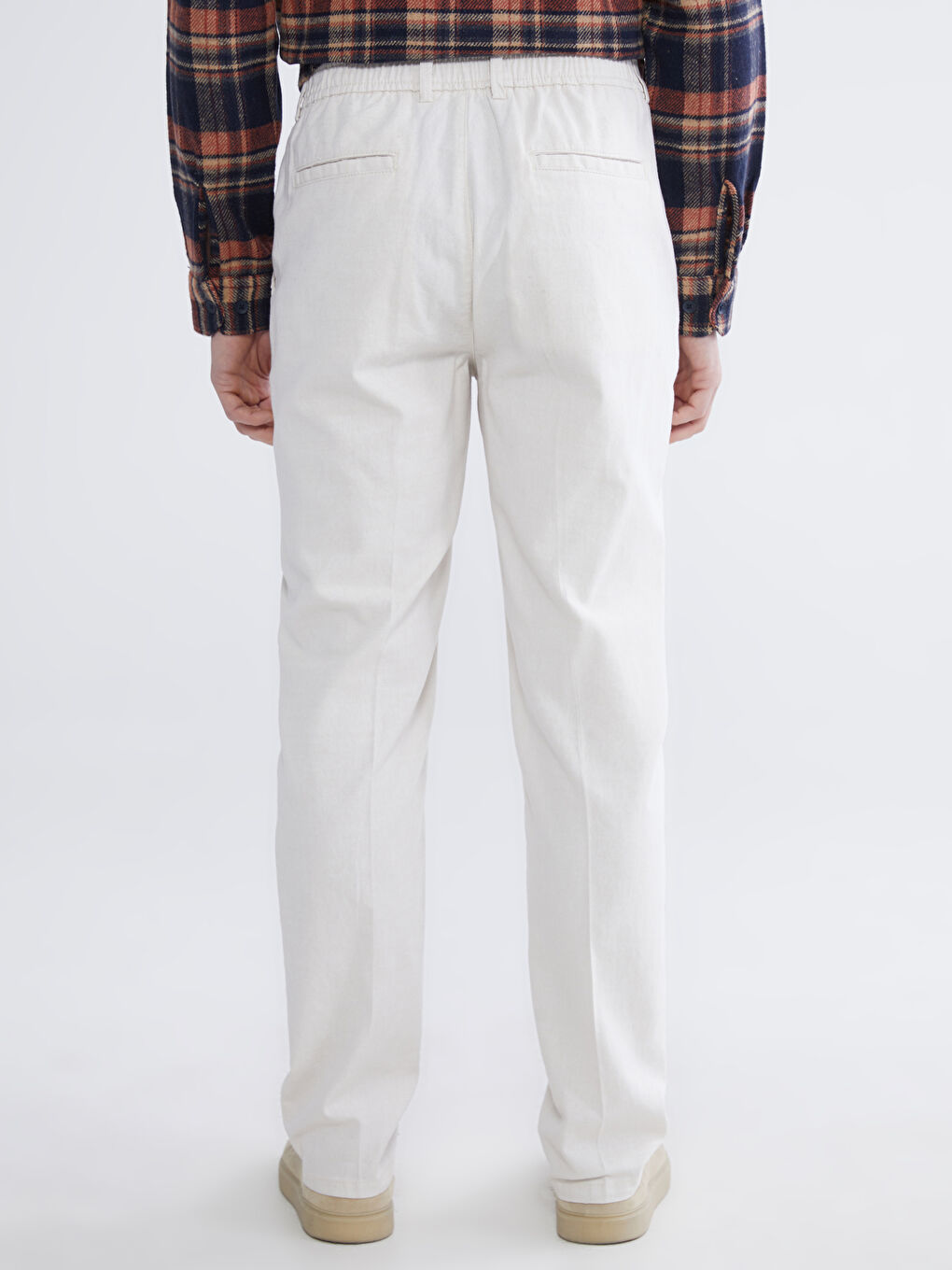 Man BEIGE Chino Trousers-3