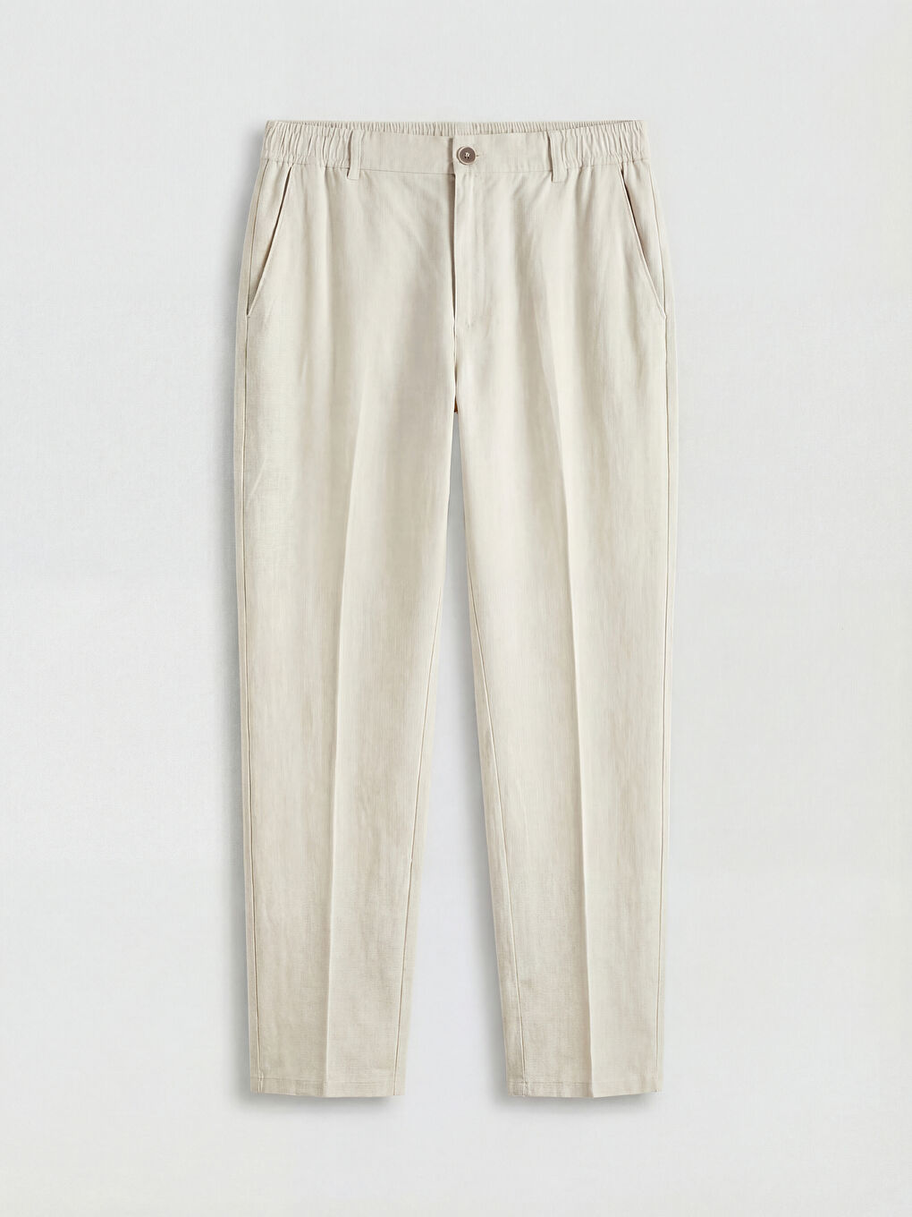 Man BEIGE Chino Trousers-4
