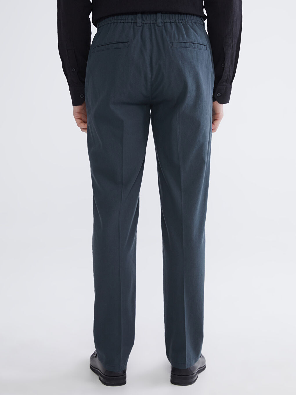 Man ANTHRACITE Chino Trousers-3