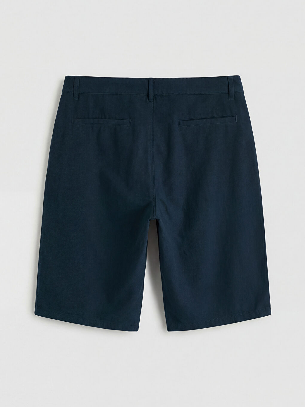 Lacivert Loose Fit Erkek Şort-5