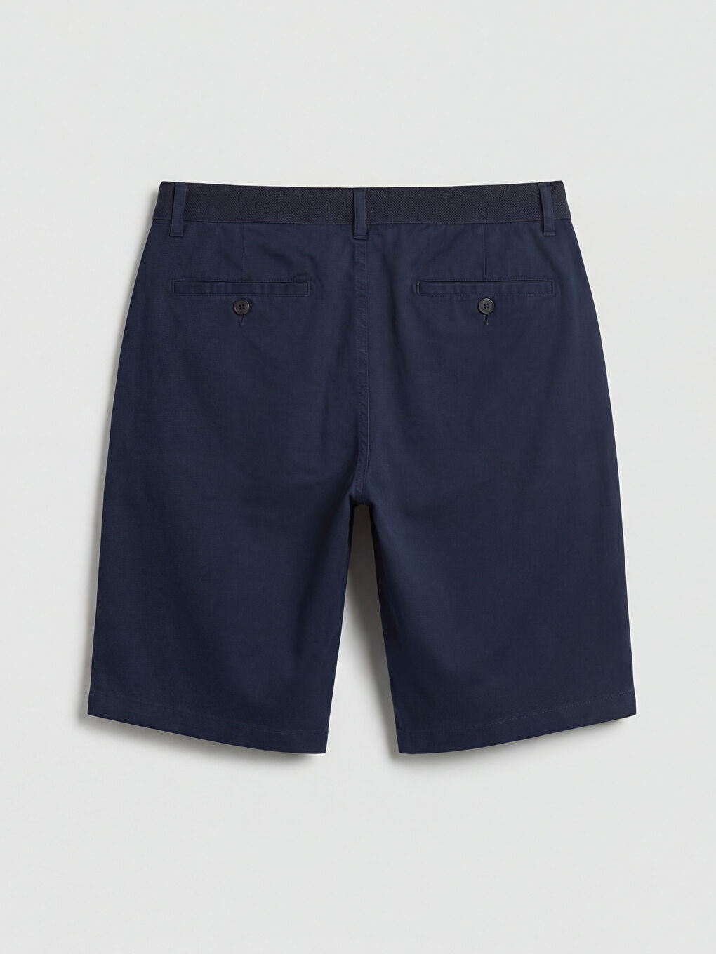 Lacivert Standart Kalıp Erkek Şort-1