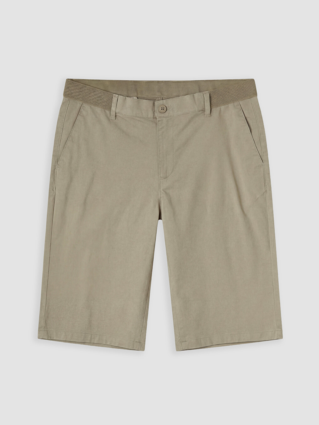 Bej Regular Fit Erkek Şort