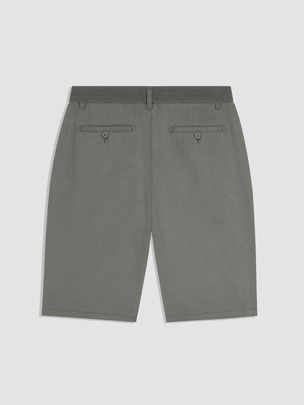 Yeşil Regular Fit Erkek Şort-1