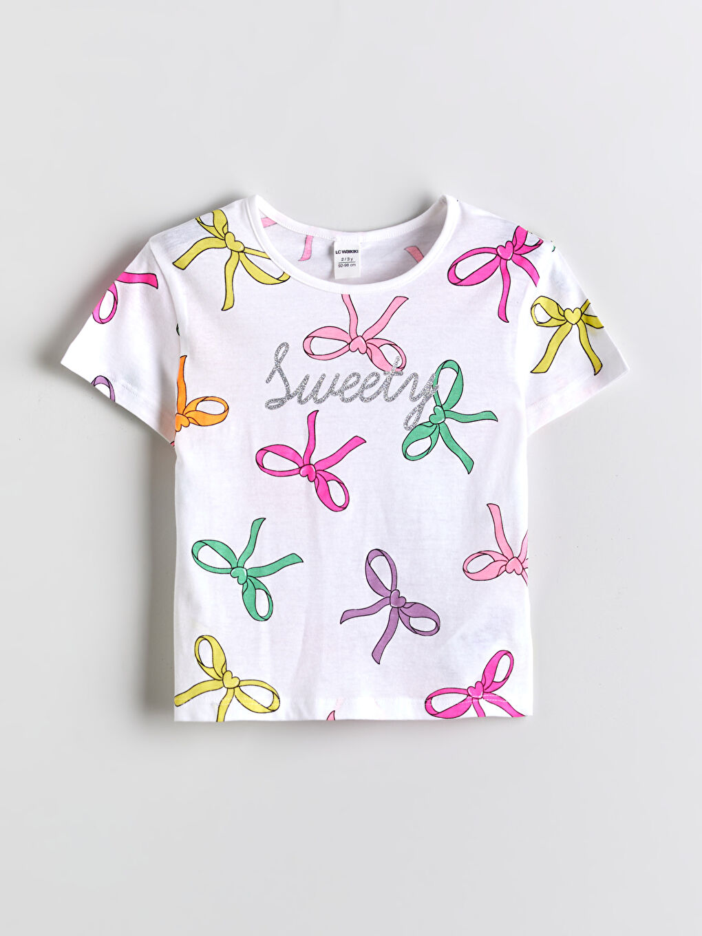 Девочки экрю Футболка