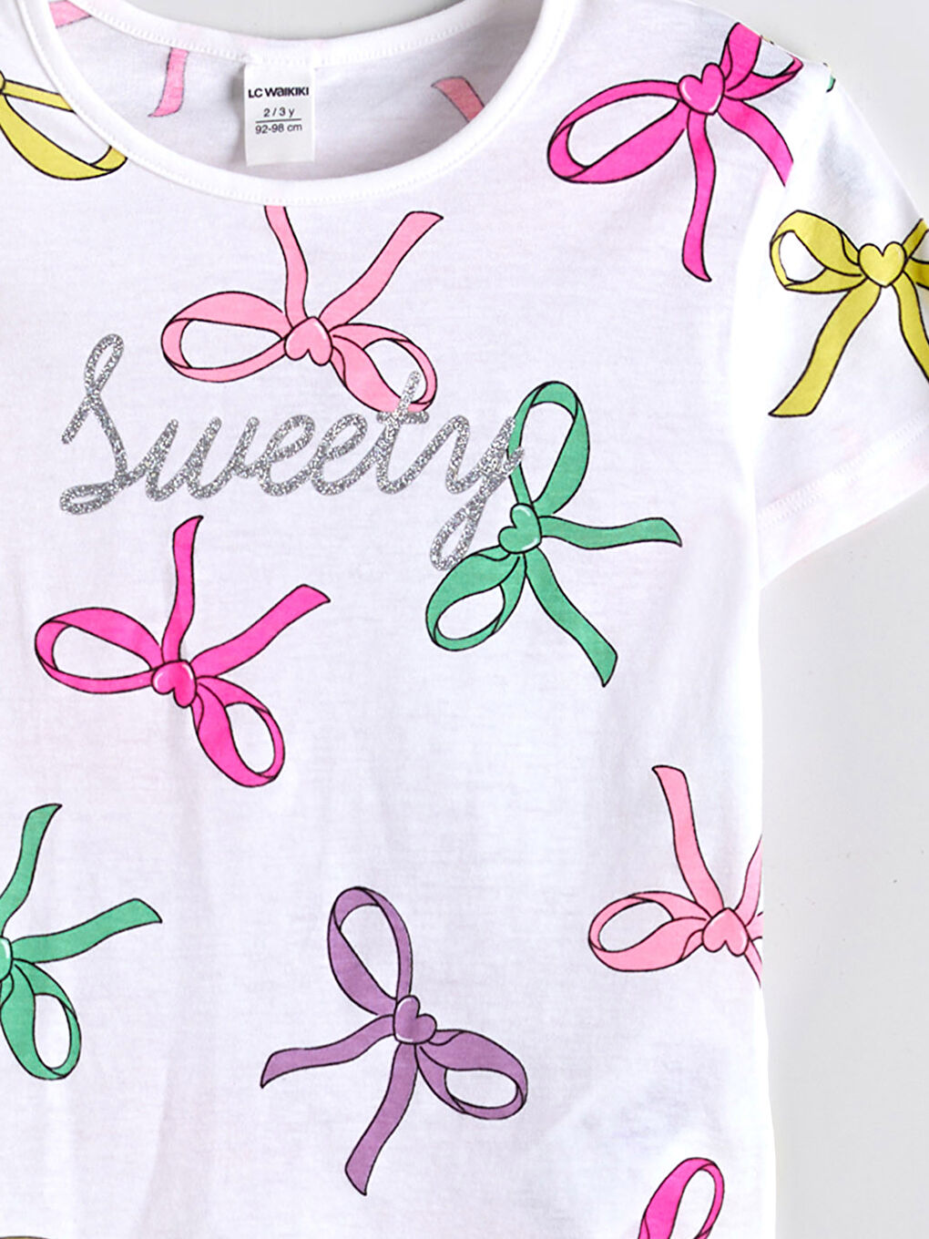 Девочки экрю Футболка-2