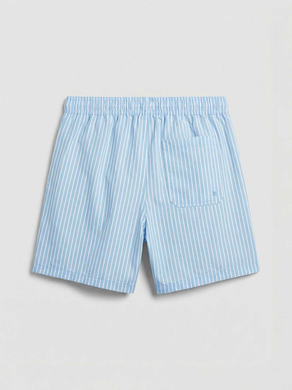 Short Striped Men's Swimming Shorts-8