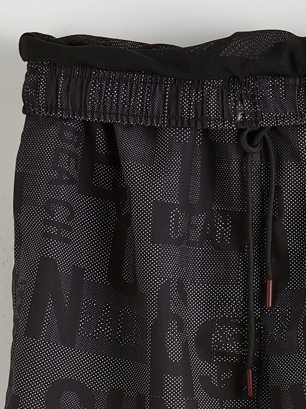 Мужские шорты для плавания с текстовым принтом-7