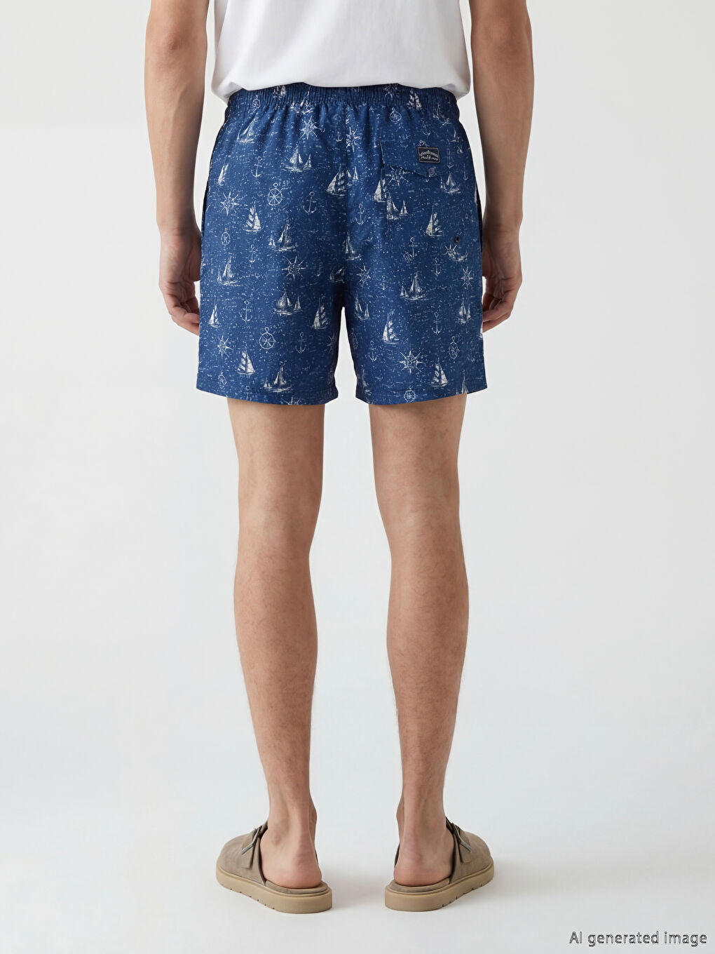 TAMNO PLAVA Šorts za kupanje Muškarac-2