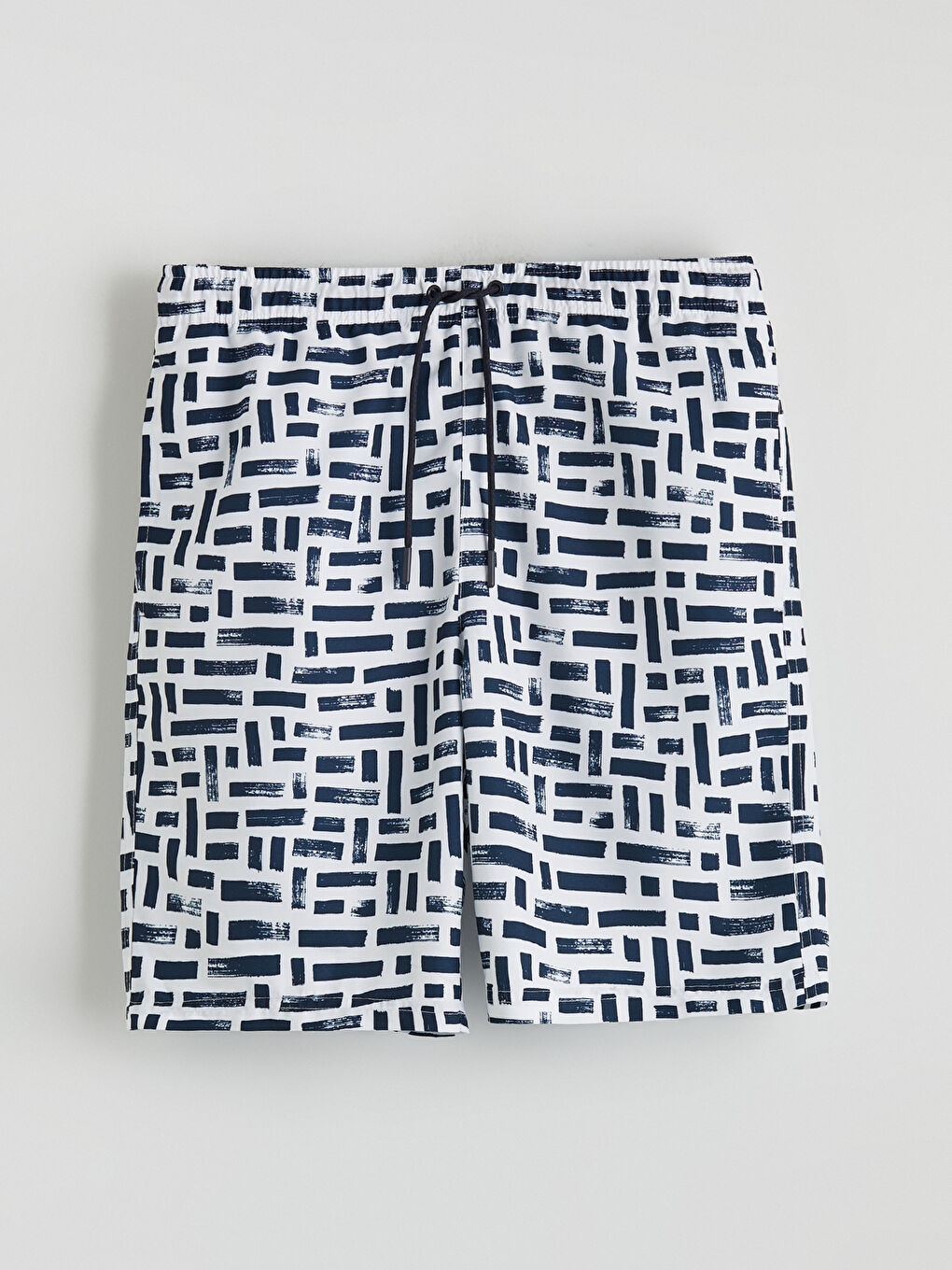 Άνδρας ΜΠΛΕ ΜΑΡΙΝ Σορτς κολύμβησης-3