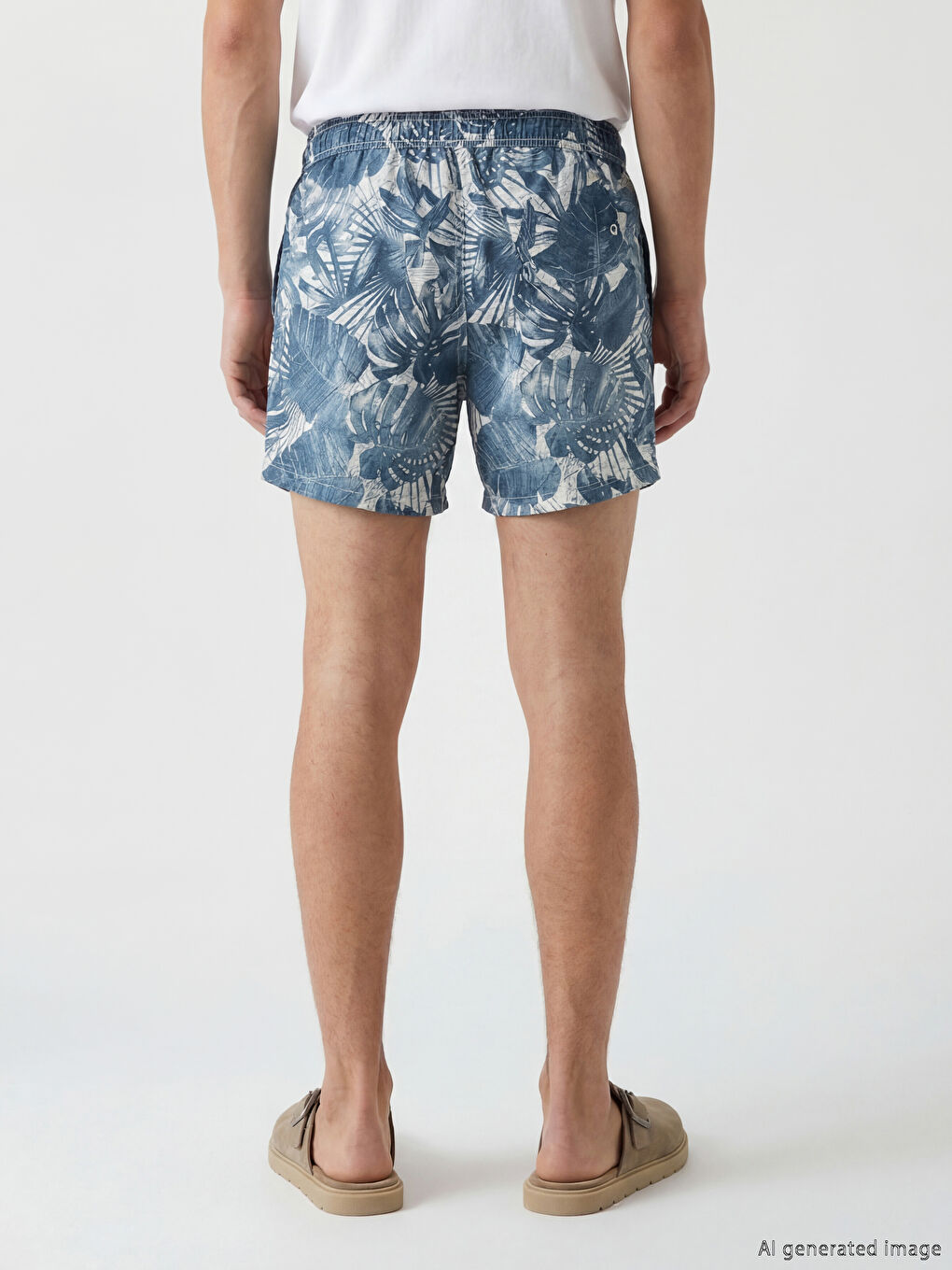 Мужчины Зелёный Шорты для плавания-2