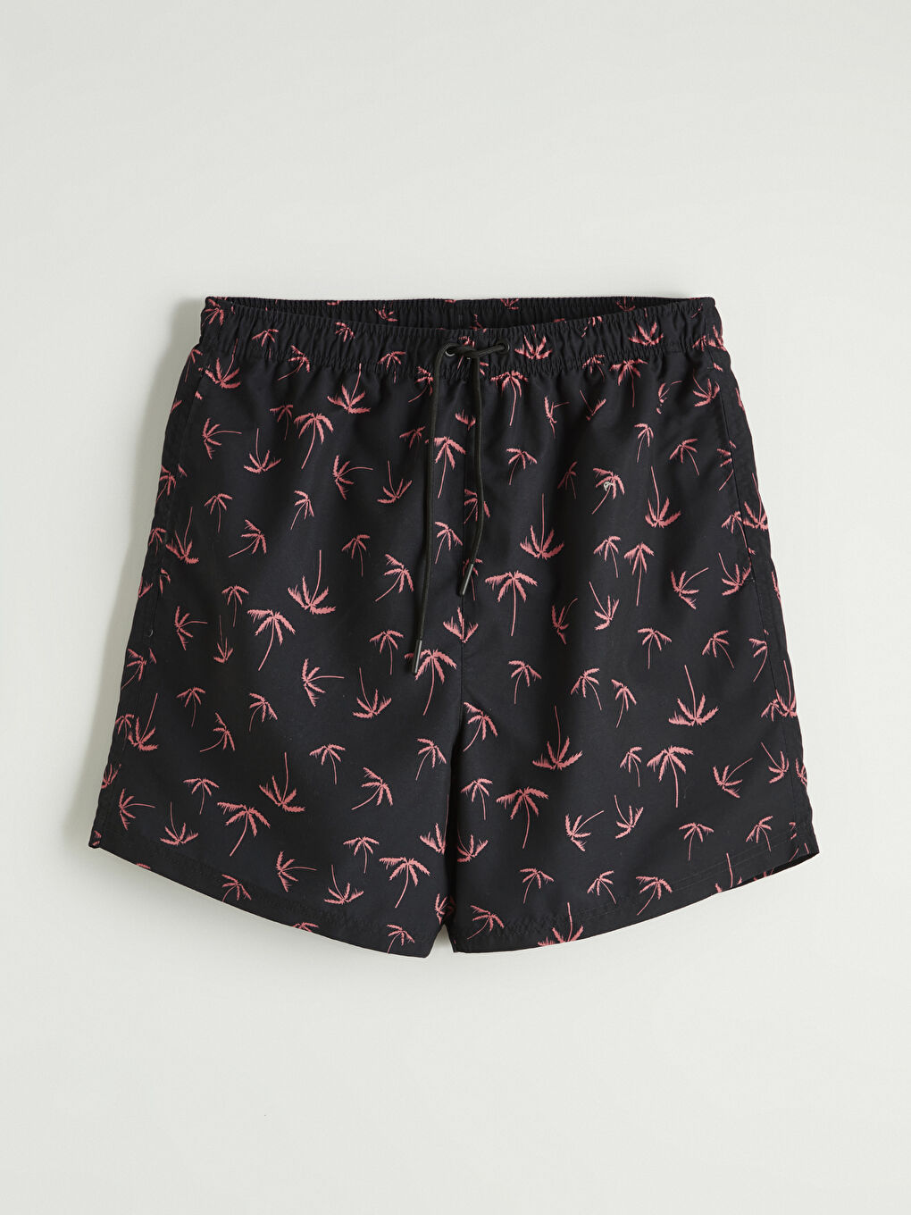 Шарени мъжки бански шорти-4