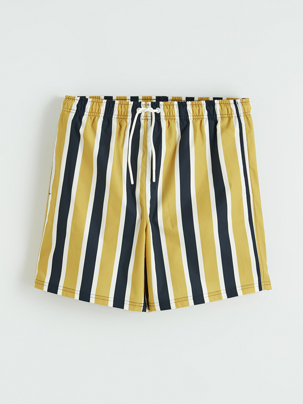 Short Striped Men's Swim Shorts-3