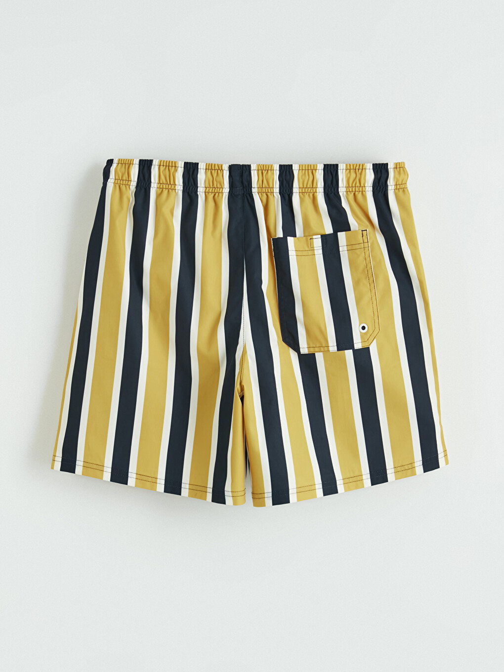 Short Striped Men's Swim Shorts-6