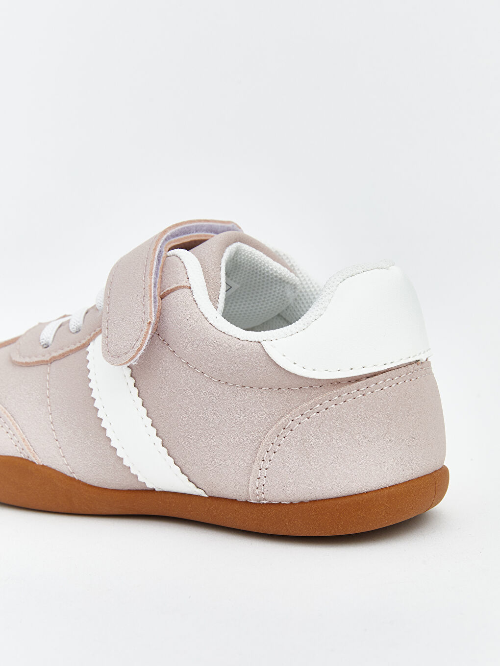 Adidași pentru fetițe cu șireturi și velcro.-4