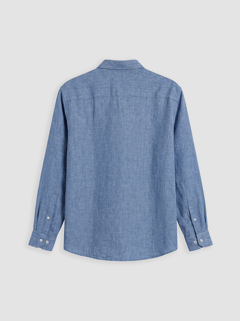Regular Fit %100 Linen Men's Shirt-6