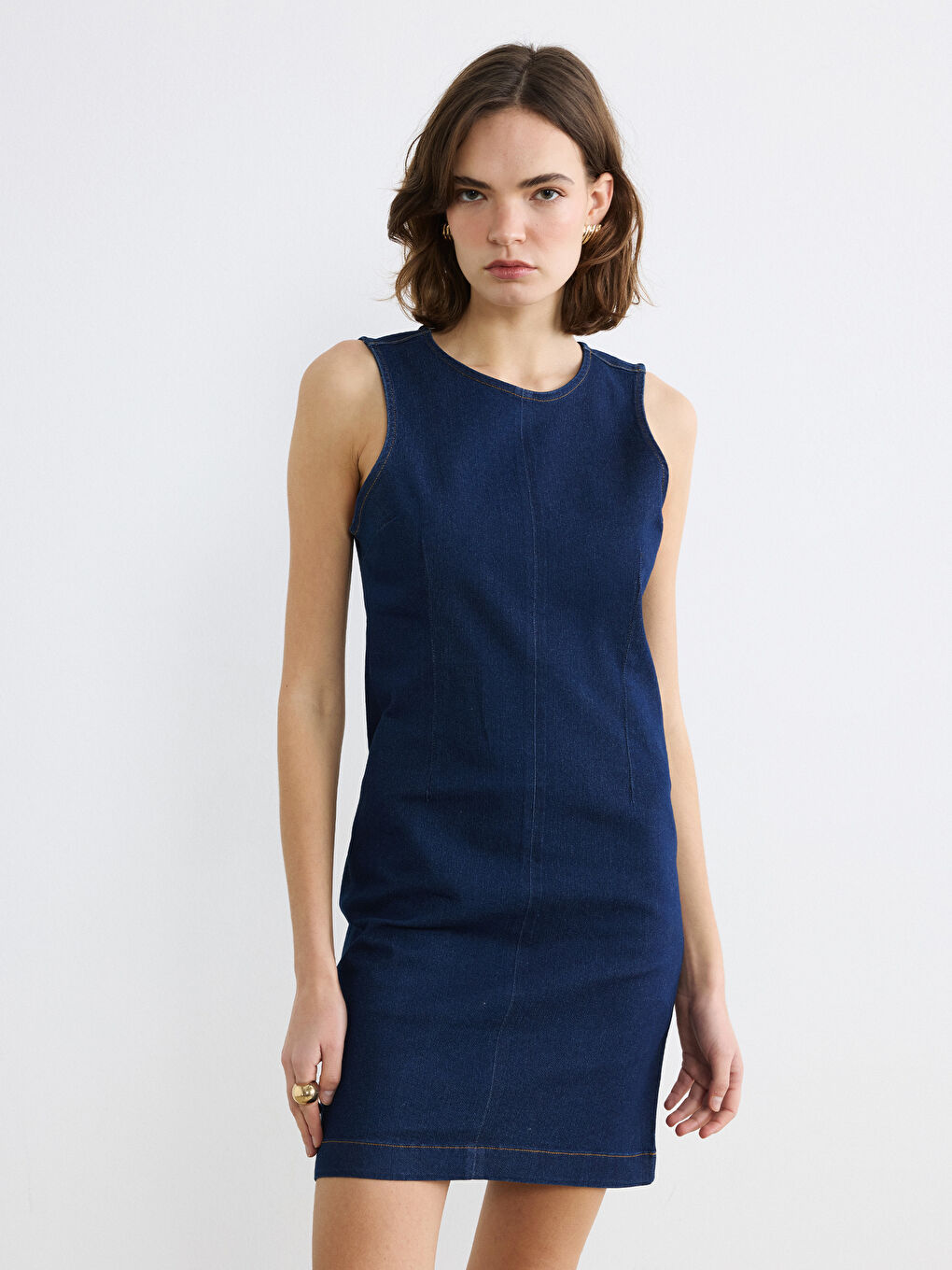 INDIGO Teksas haljina Žena-1