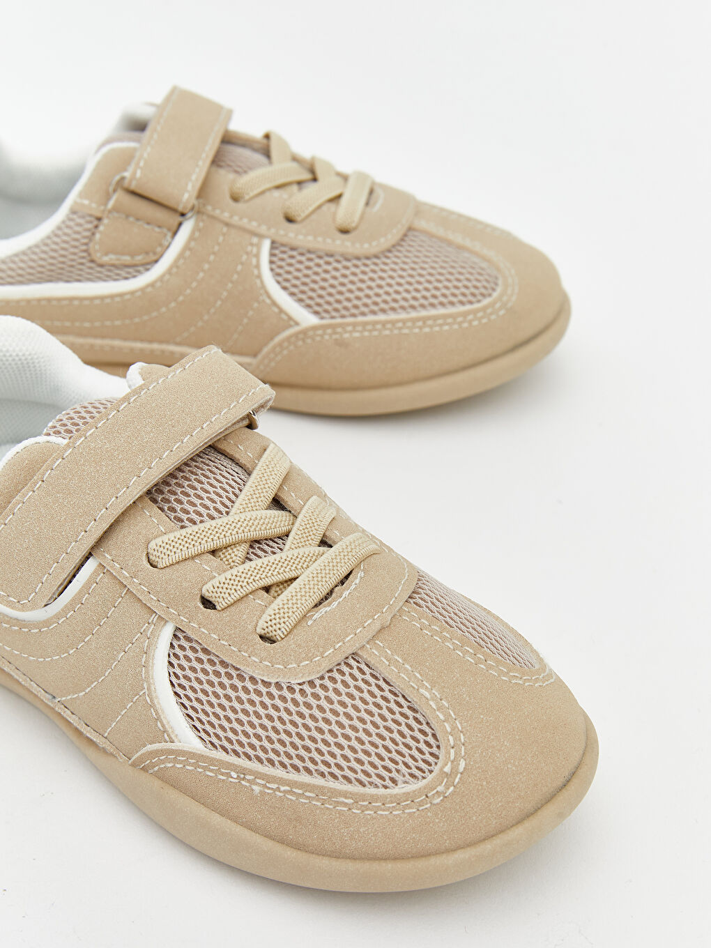 Bağcık ve Cırt Cırtlı Erkek Bebek Spor Ayakkabı-2