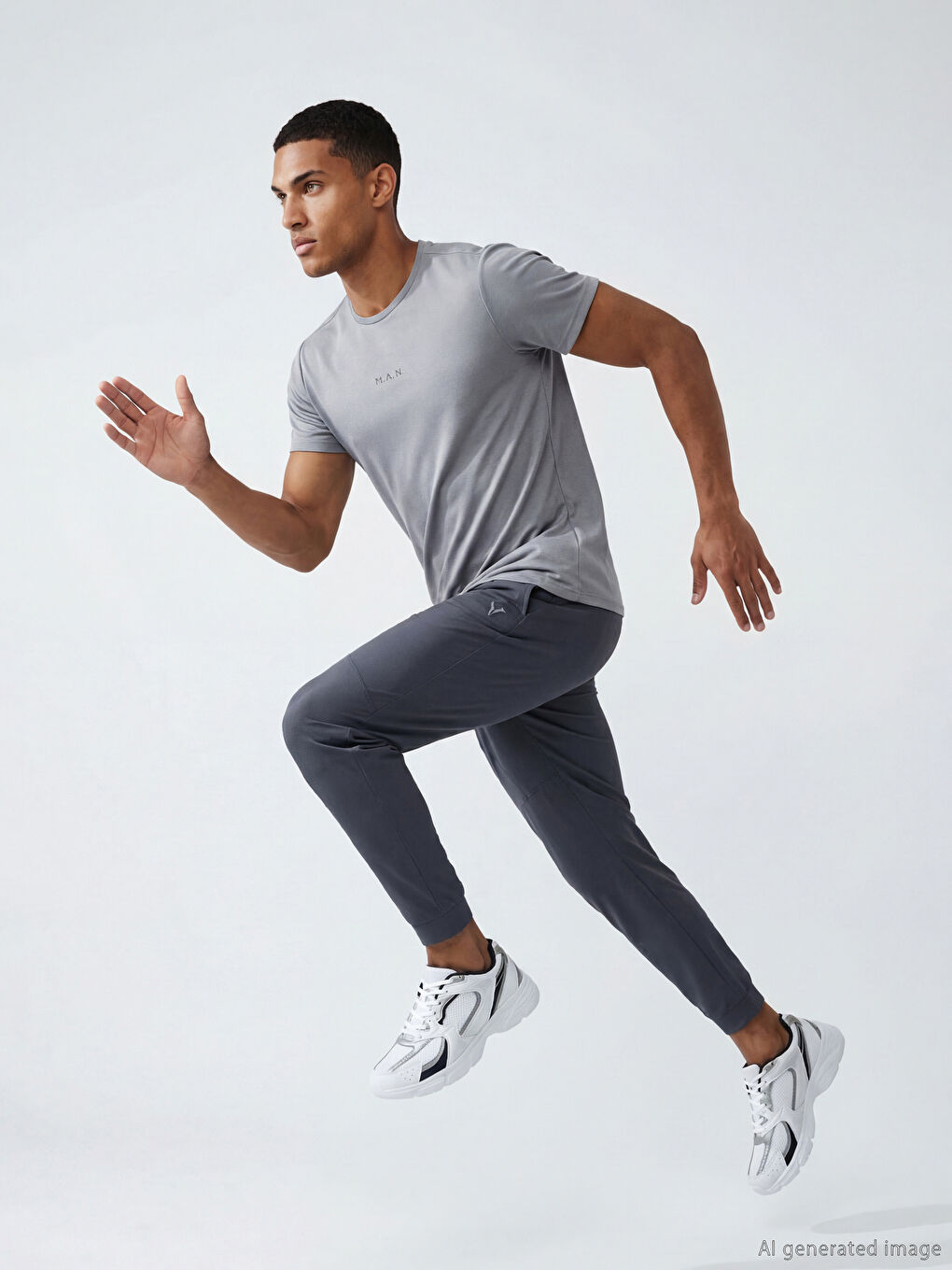 Man ANTHRACITE Jogger Sweatpants