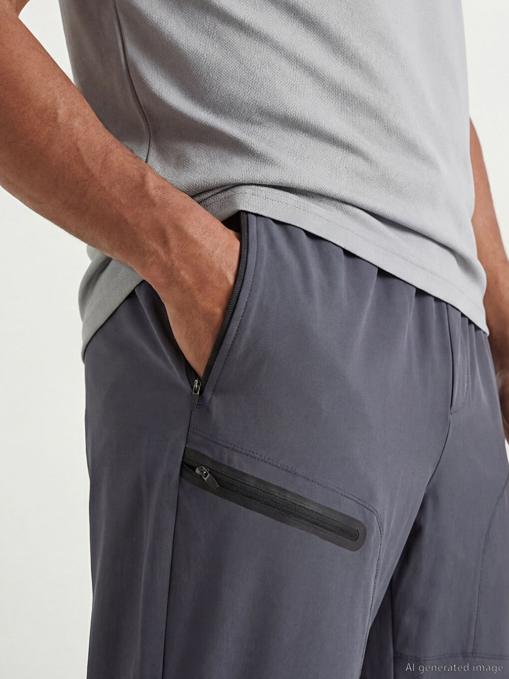 Man ANTHRACITE Jogger Sweatpants-2