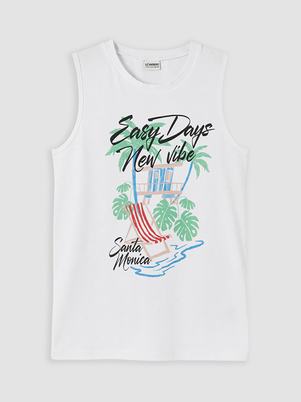Santa Monica Printed Boys' Swimwear Set-1
