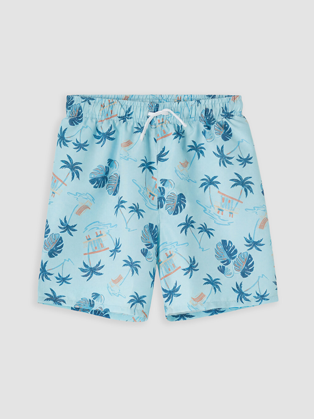 Santa Monica Printed Boys' Swimwear Set-4