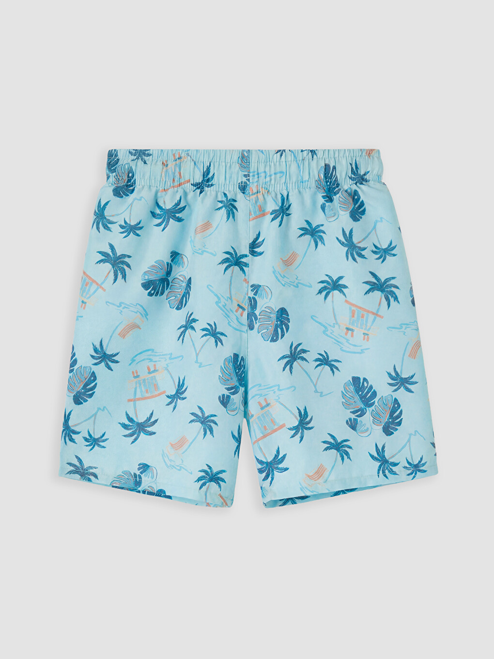 Santa Monica Printed Boys' Swimwear Set-5