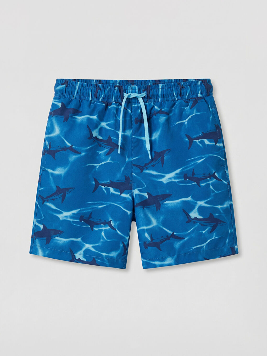 Printed Boys' Swim Shorts