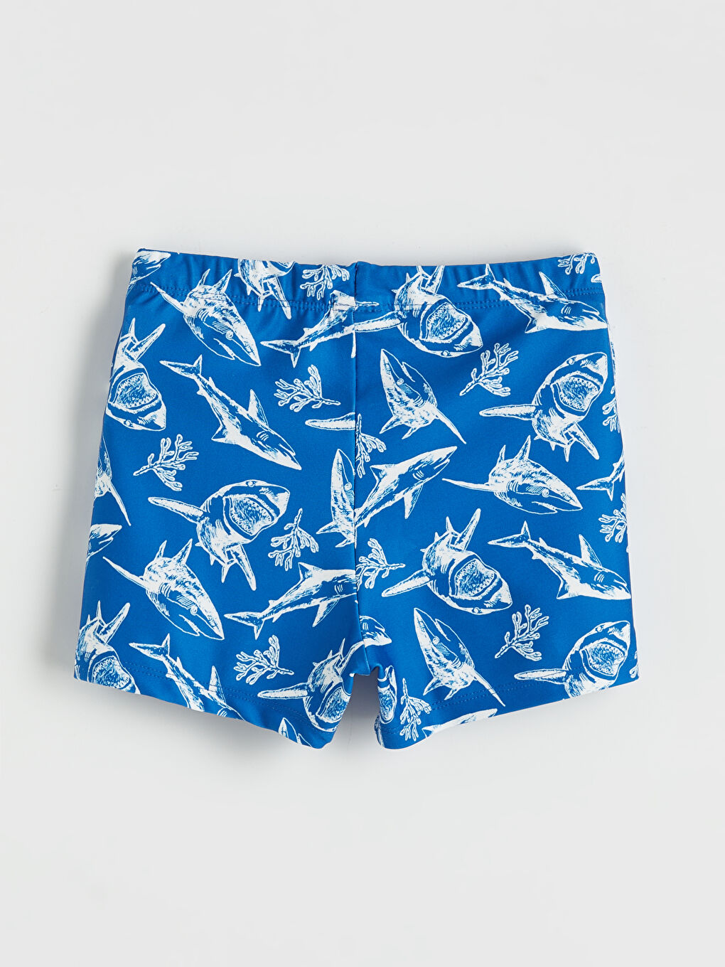 Mavi Desenli Erkek Çocuk Boxer Mayo-1
