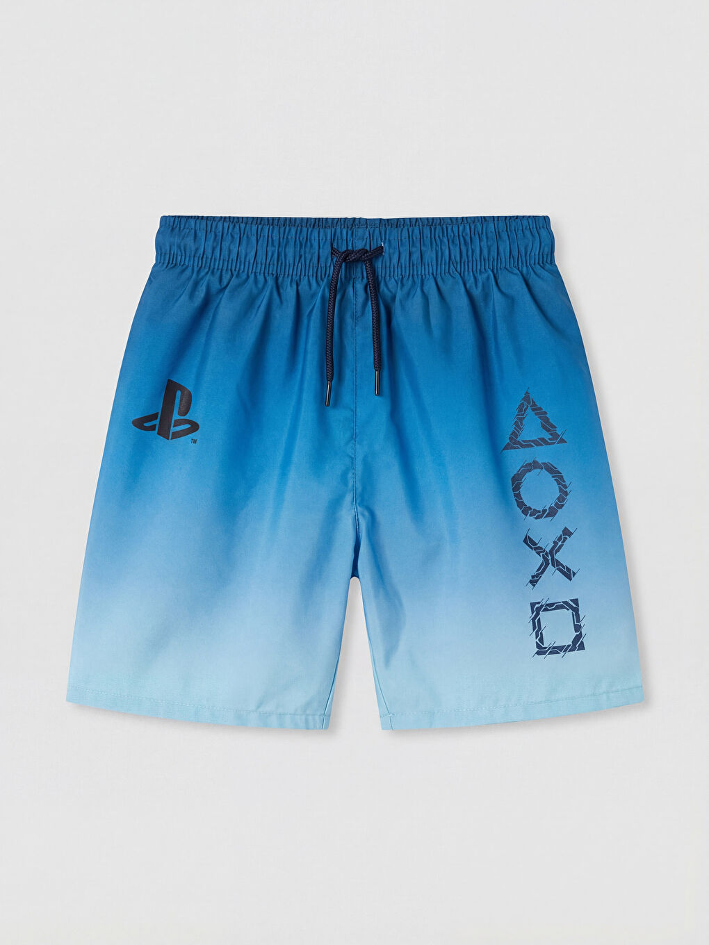 Mavi PlayStation Baskılı Erkek Çocuk Mayo Takımı-3