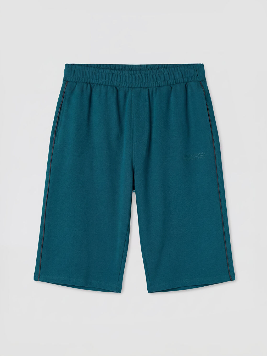 Petrol Regular Fit Erkek Şort-4