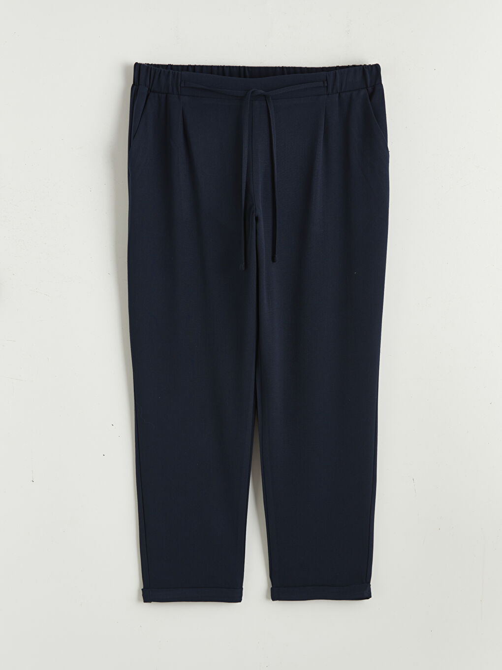 Women's Trousers with Elastic Waistband-4