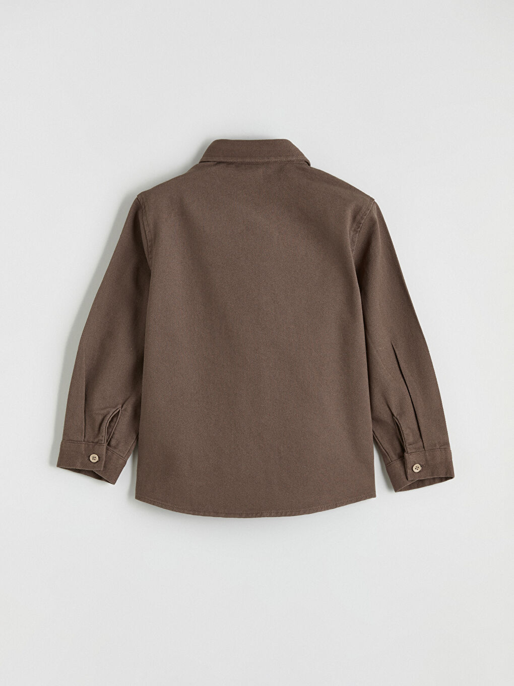 Kahverengi Cepli Erkek Çocuk Gömlek-2