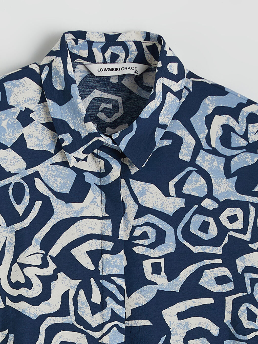 Patterned Women's Shirt-5