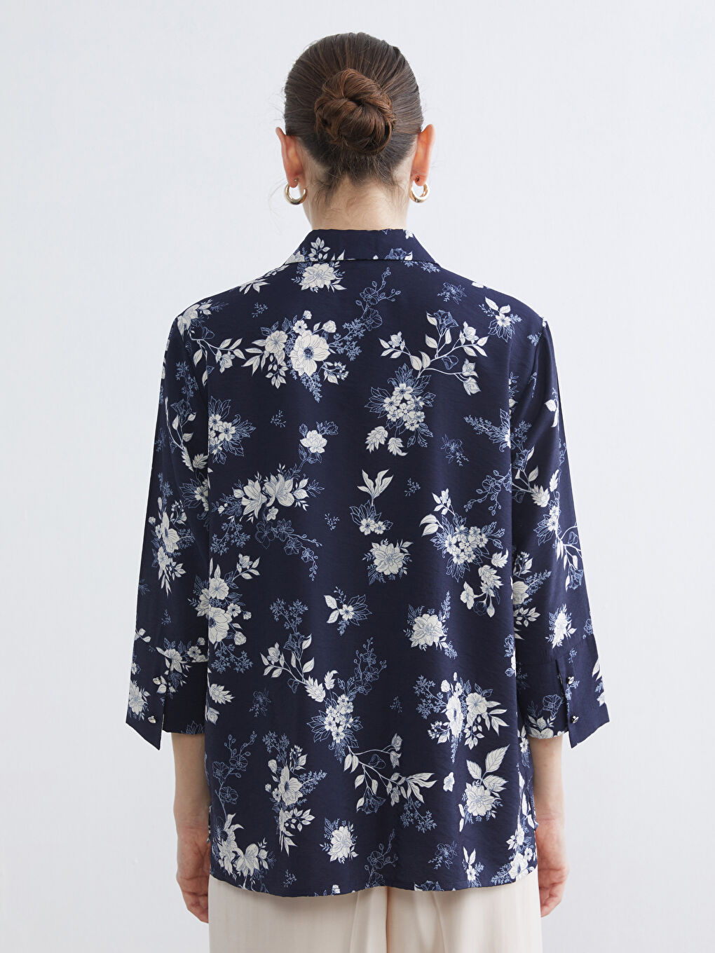 Floral Women's Shirt-3