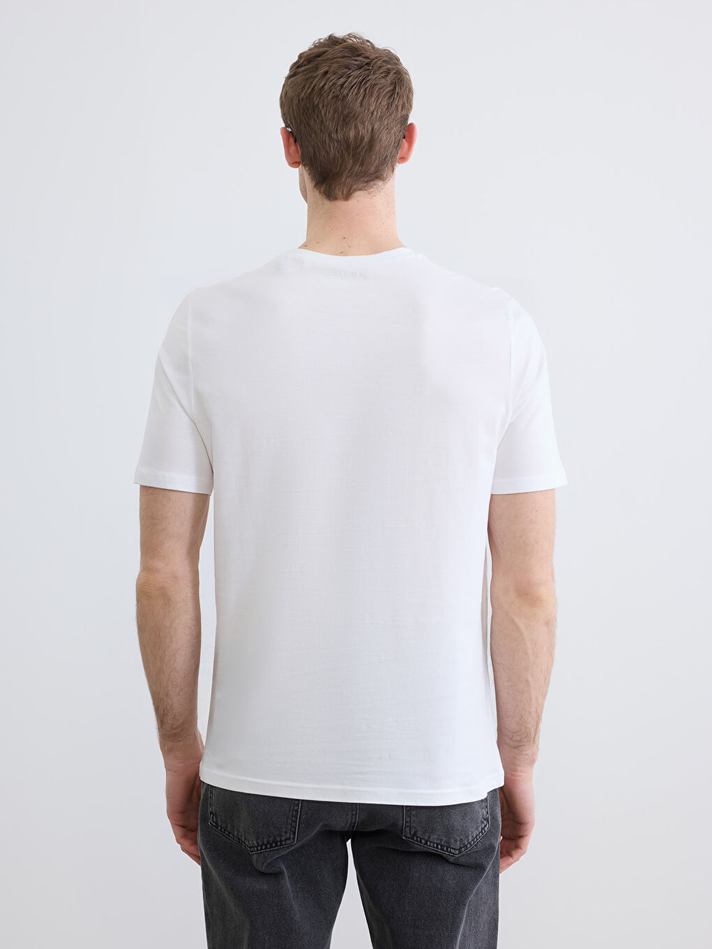 Man WHITE T-Shirt-3