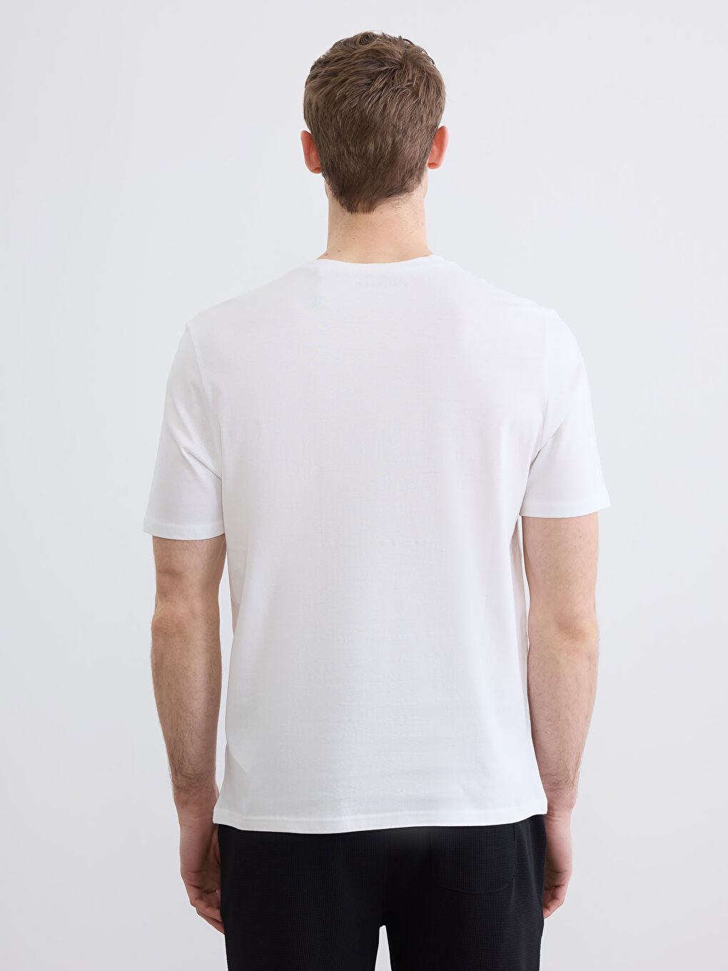 T-shirt BLANC Homme-3