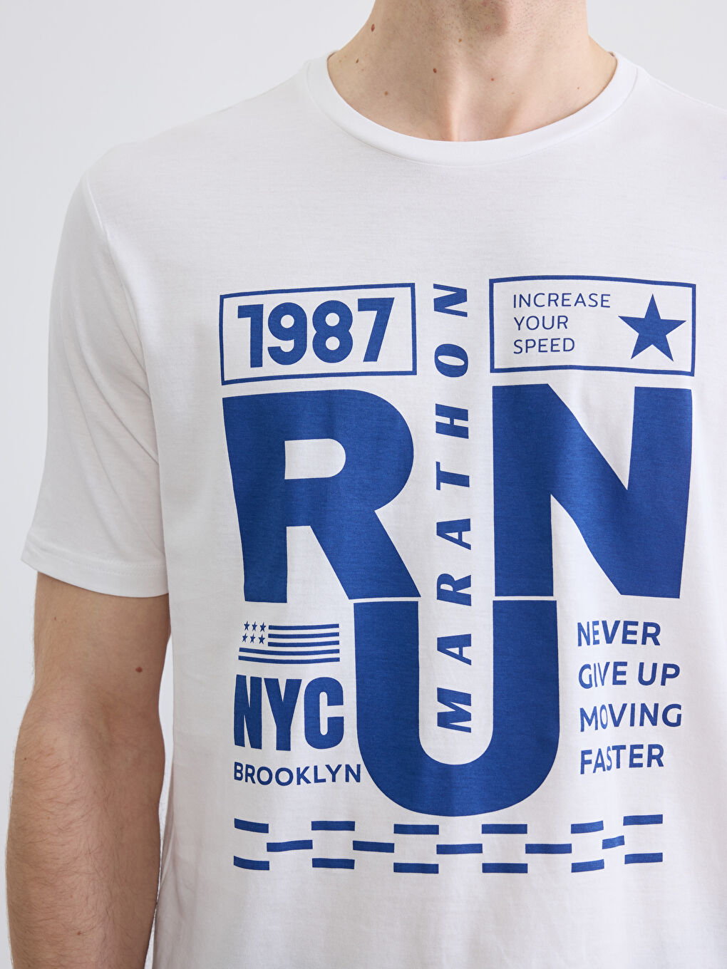 T-shirt BLANC Homme-2