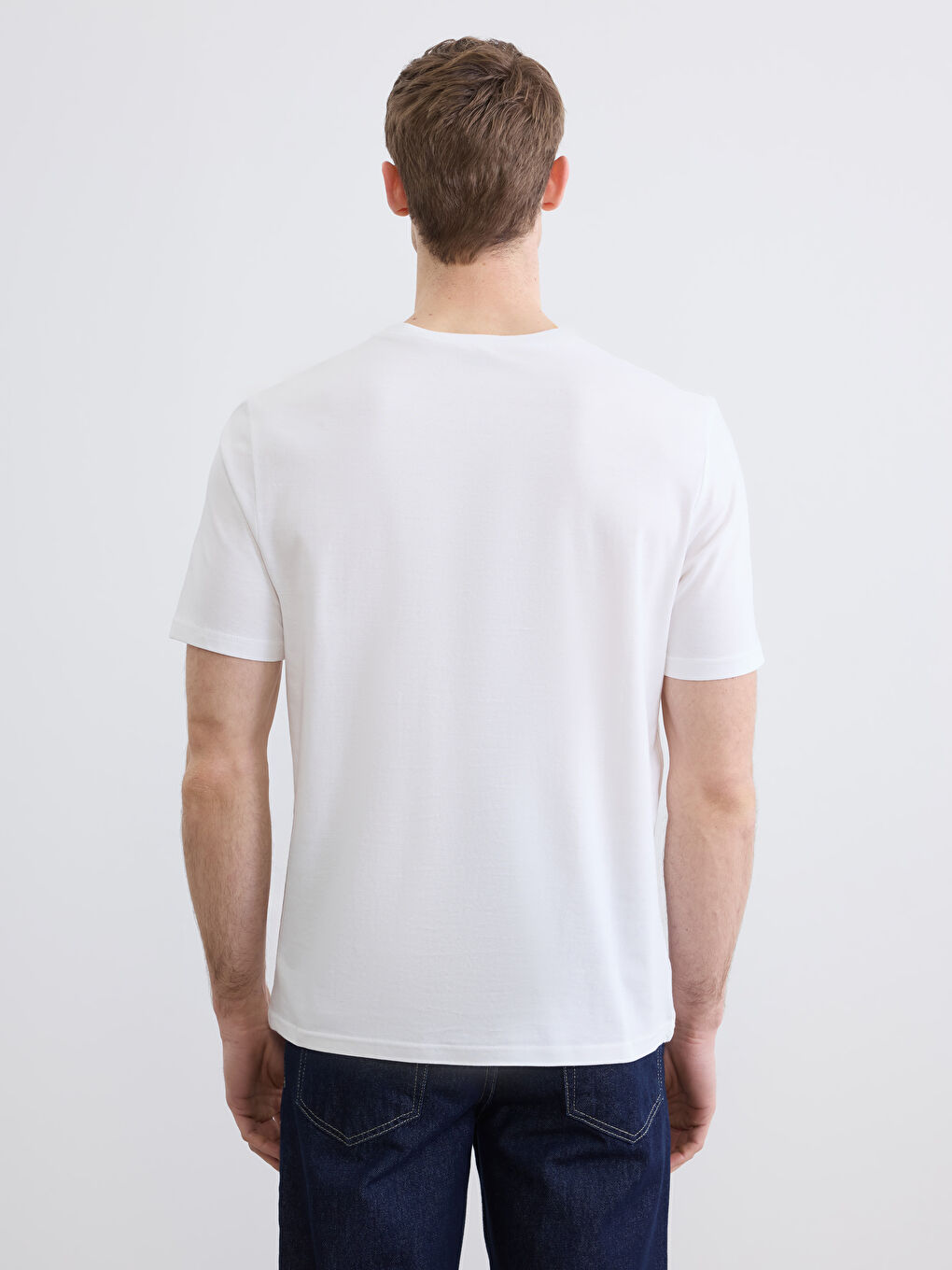 T-shirt BLANC Homme-3