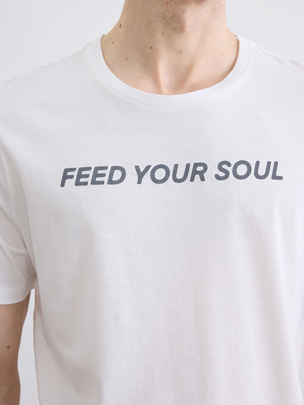 T-shirt BLANC Homme-2