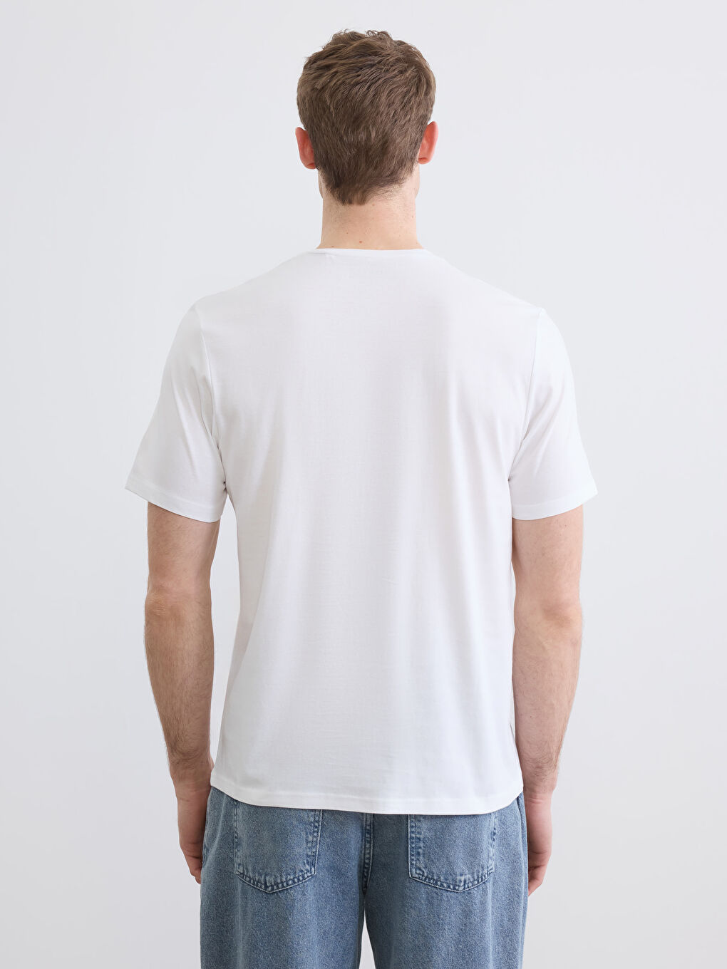 Man WHITE T-Shirt-3