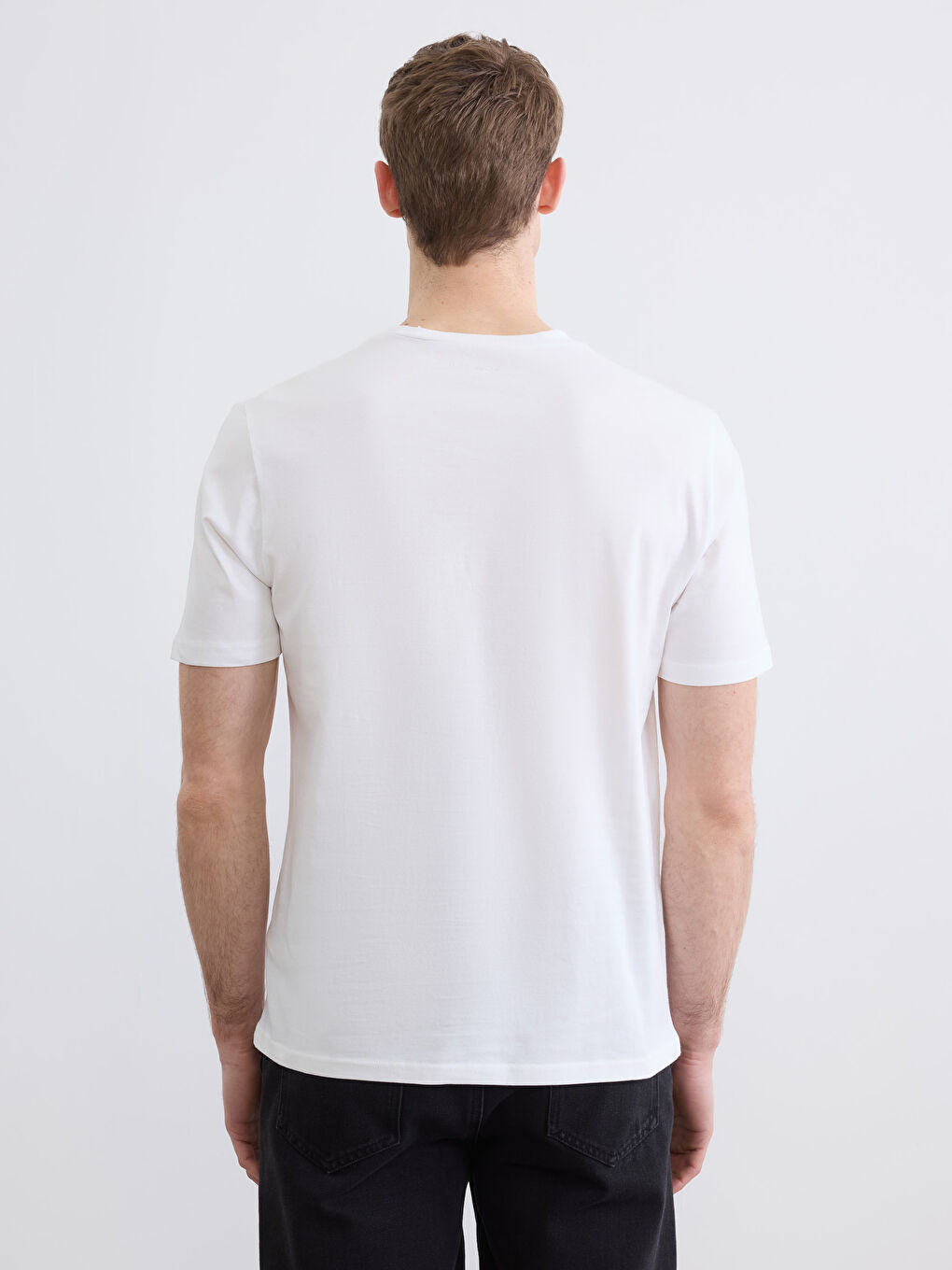 T-shirt BLANC Homme-3