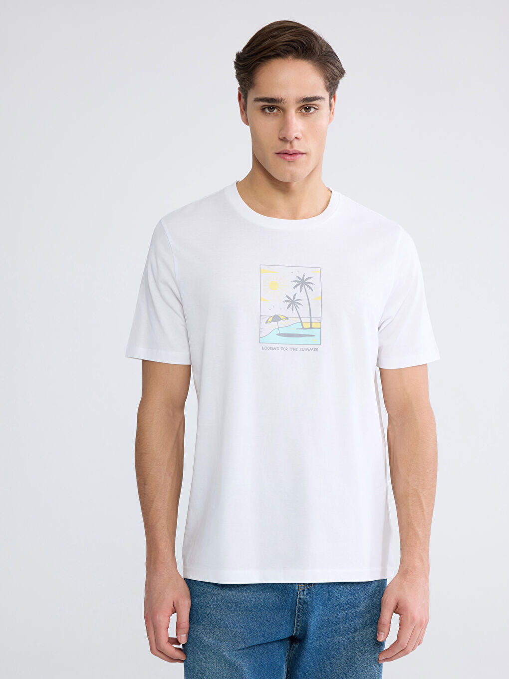 Man WHITE T-Shirt