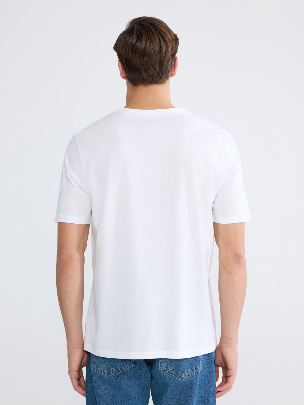 Man WHITE T-Shirt-3